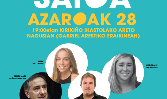 Kirikiño Ikastolak antolatutako 2025eko bertso saioaren kartela