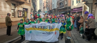 Kirikiño Ikastolak 2026ko Santutxuko inauterietan hartu du parte