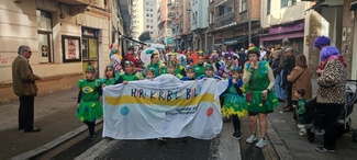 Kirikiño Ikastolak 2026ko Santutxuko inauterietan hartu du parte