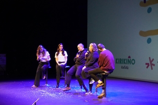 Ibilaldia 2026ko kantaren aurkezpena Arriaga Antzokian