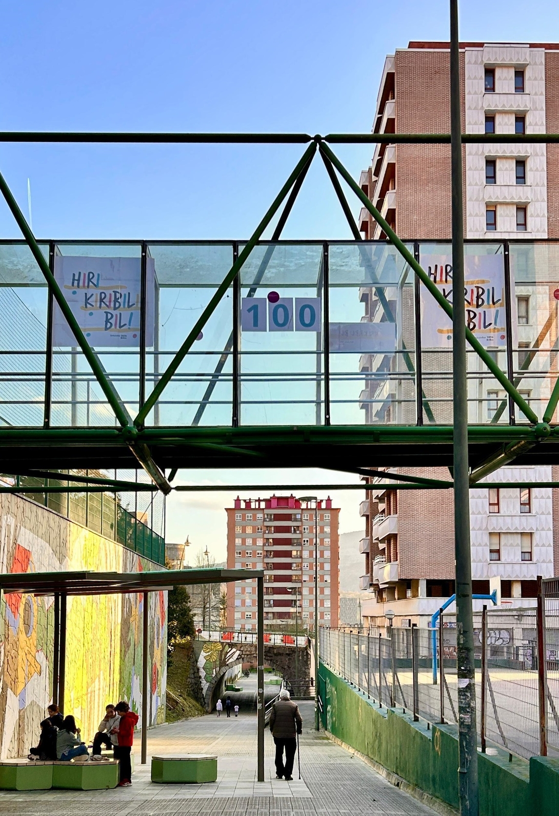 Kirikiño Ikastolak antolatutako Ibilaldirako 100 egun