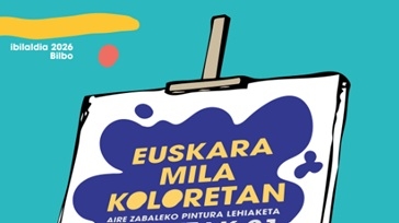 Ibilaldia Mila Koloretan margo lehiaketa Kirikiño Ikastolak antolatuta