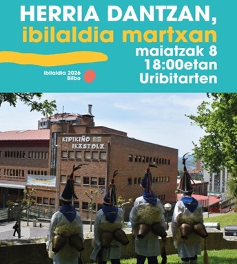 Kirikiño Ikastolak antolatutako Herria dantzan, Ibilaldia martxan ekimena